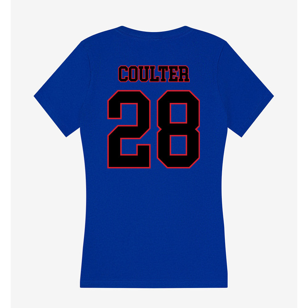 DePaul - NCAA Softball : Emersyn Coulter - Women's V-Neck T-Shirt-1