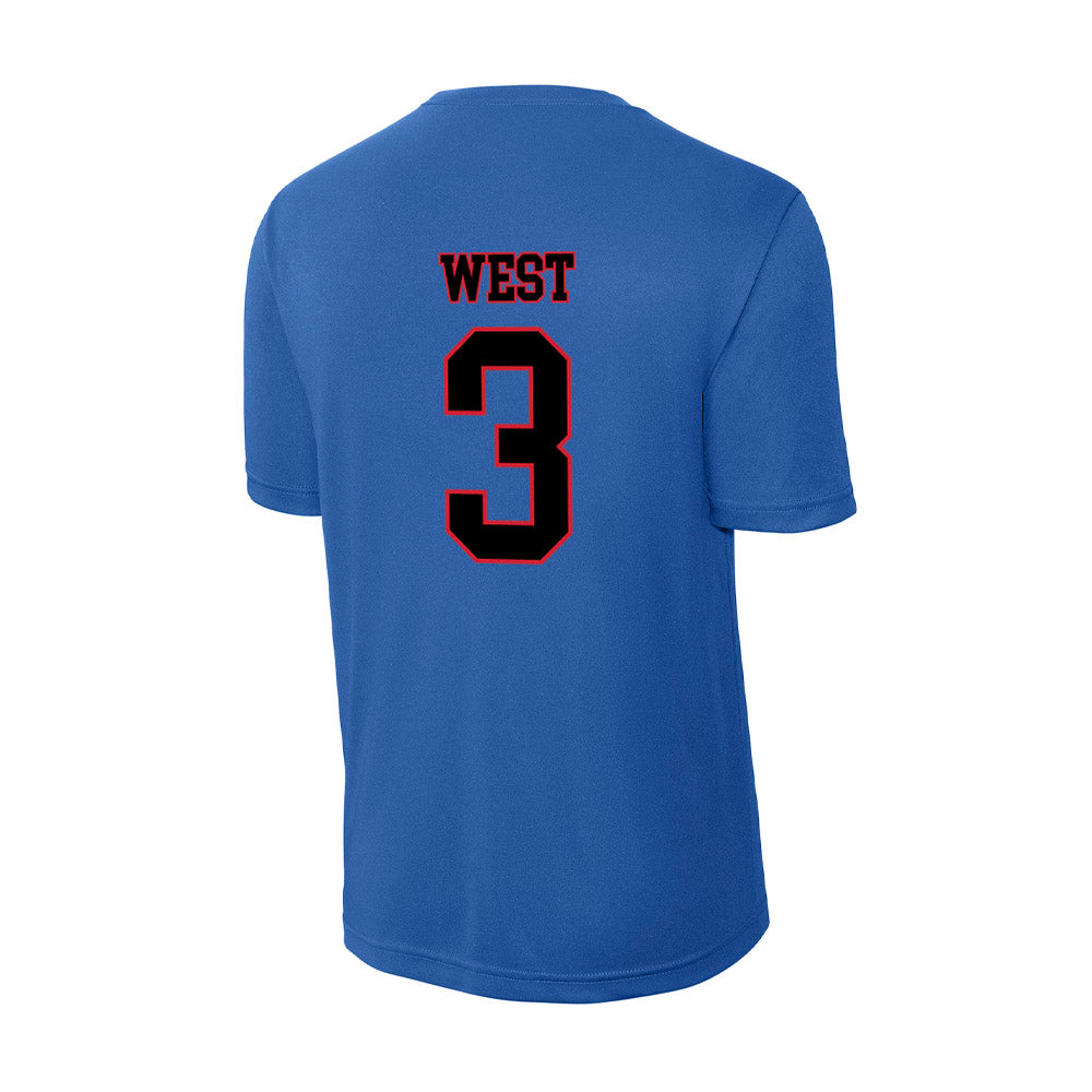 DePaul - NCAA Women's Basketball : Alayna West - Activewear T-Shirt-1