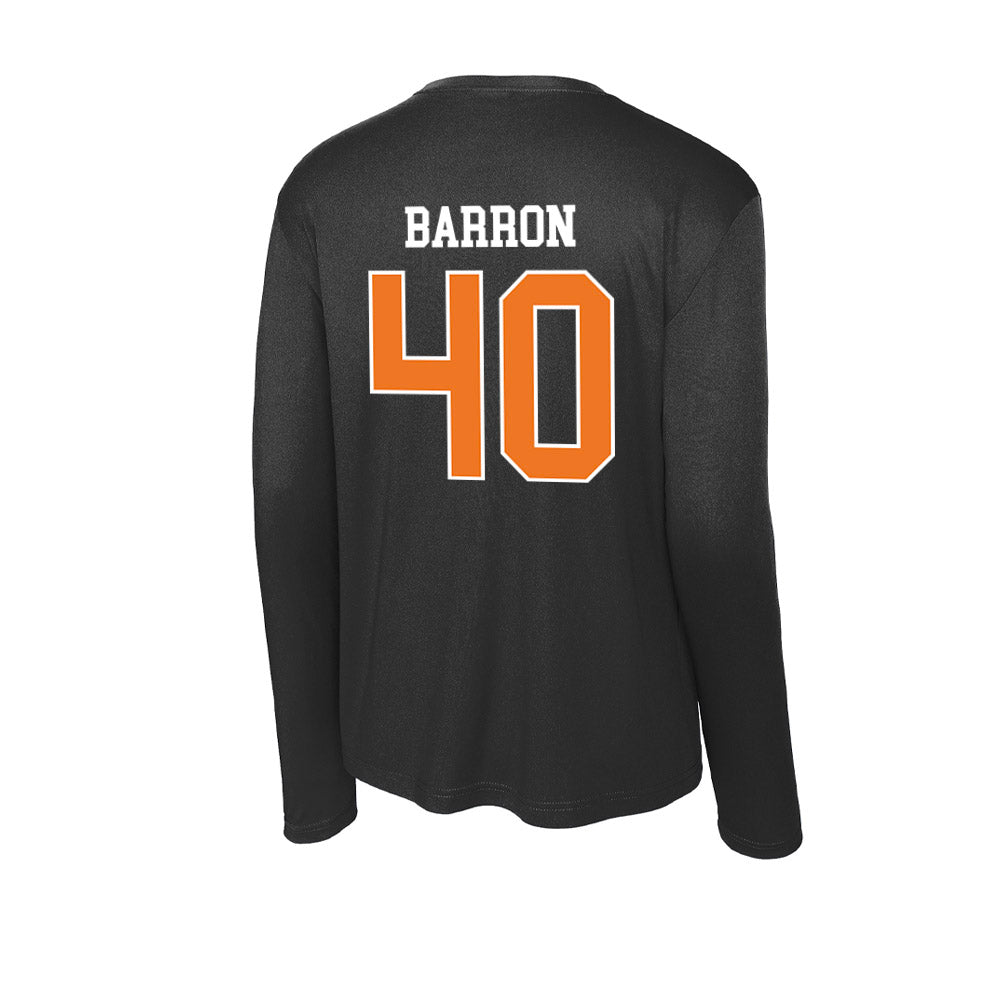 Texas Arlington - NCAA Baseball : Aeden Barron - Activewear Long Sleeve T-Shirt-1