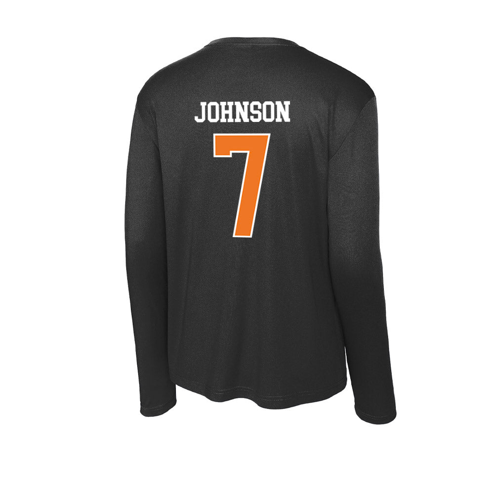 Texas Arlington - NCAA Baseball : Will Johnson - Activewear Long Sleeve T-Shirt-1