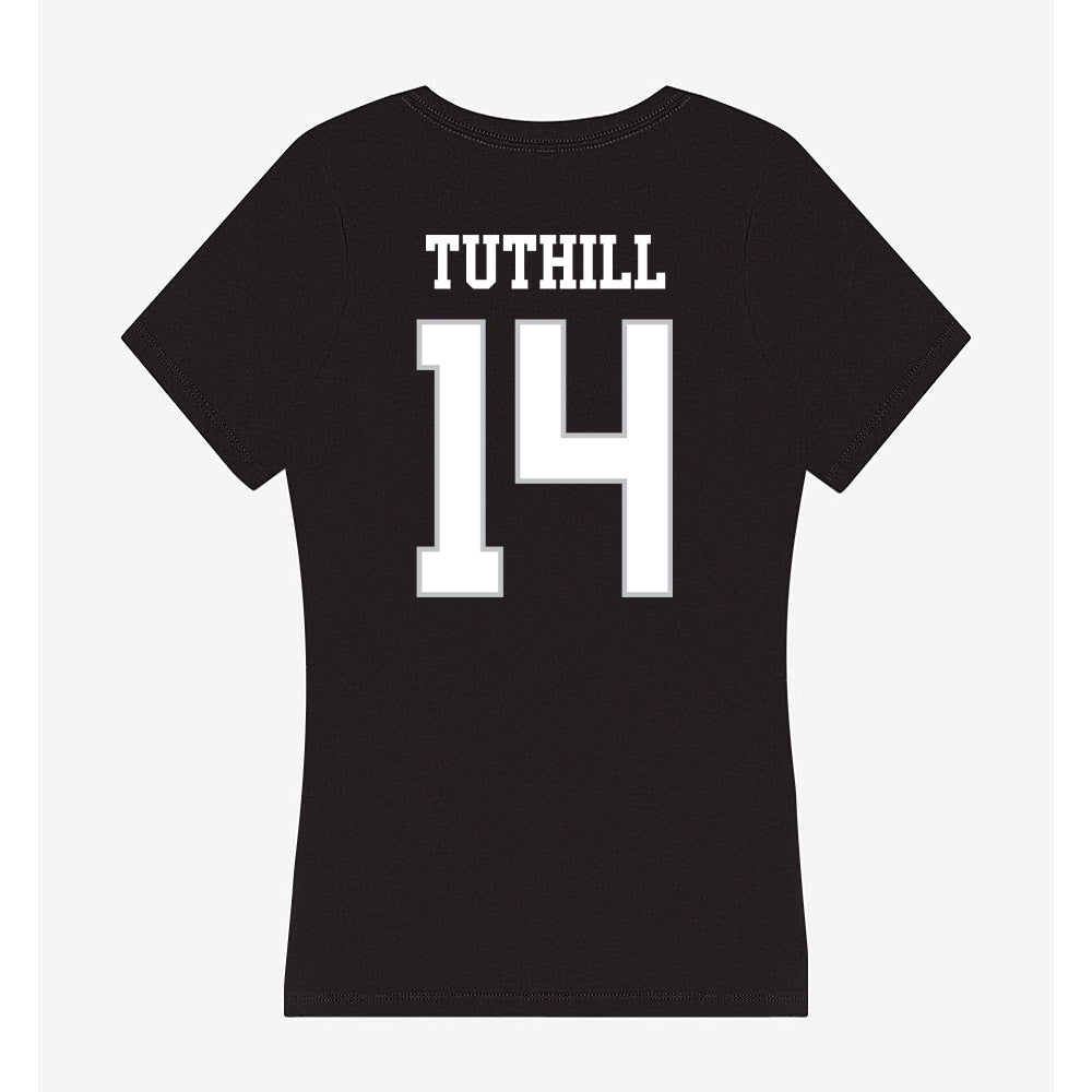 Rice - NCAA Women's Basketball : Skyla Tuthill - Women's V-Neck T-Shirt-1