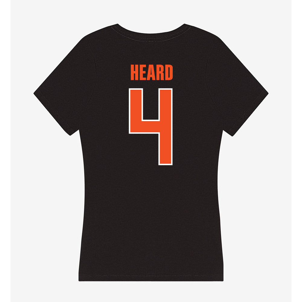 UTRGV - NCAA Football : Marcus Heard - Women's V-Neck T-Shirt-1