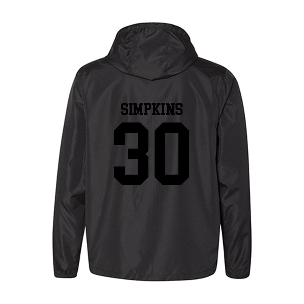 App State - NCAA Football : Gabriel Simpkins - Windbreaker-1