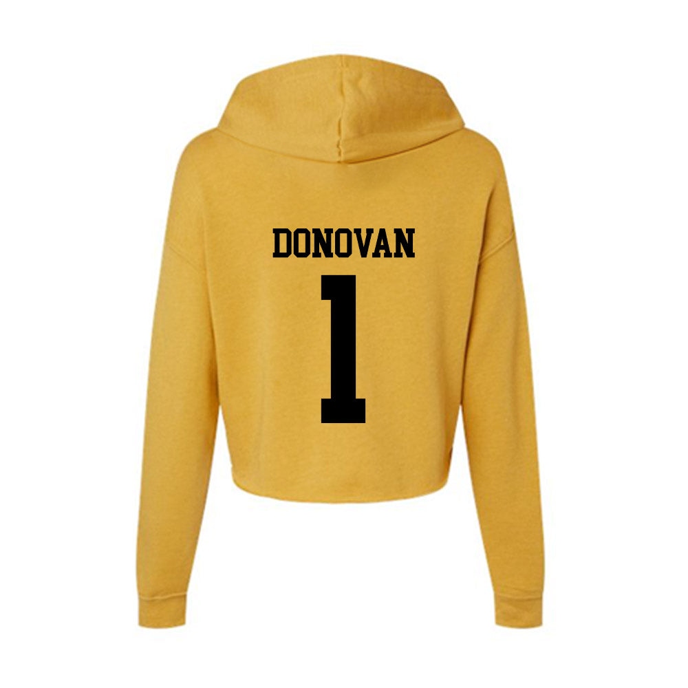 App State - NCAA Women's Field Hockey : Bridget Donovan - Women's Crop Fleece Hoodie-1