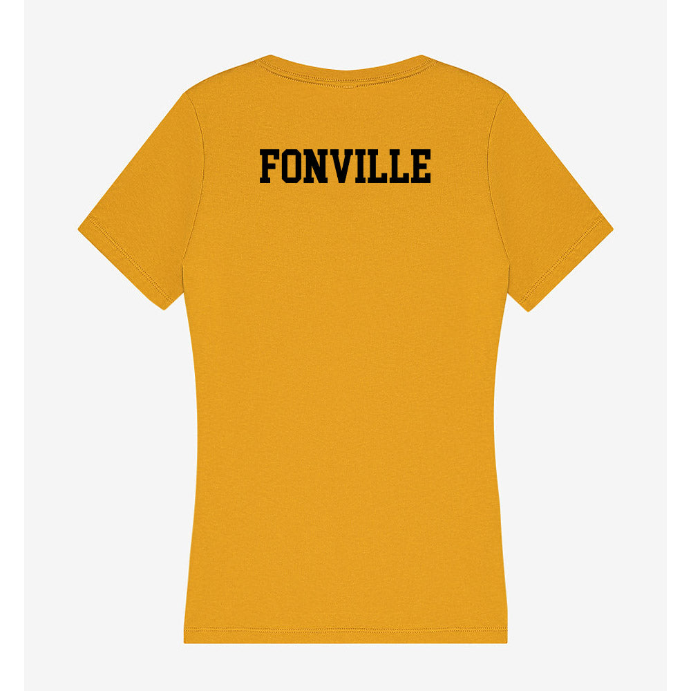 App State - NCAA Women's Track & Field : Harlee Fonville - Women's V-Neck T-Shirt-1