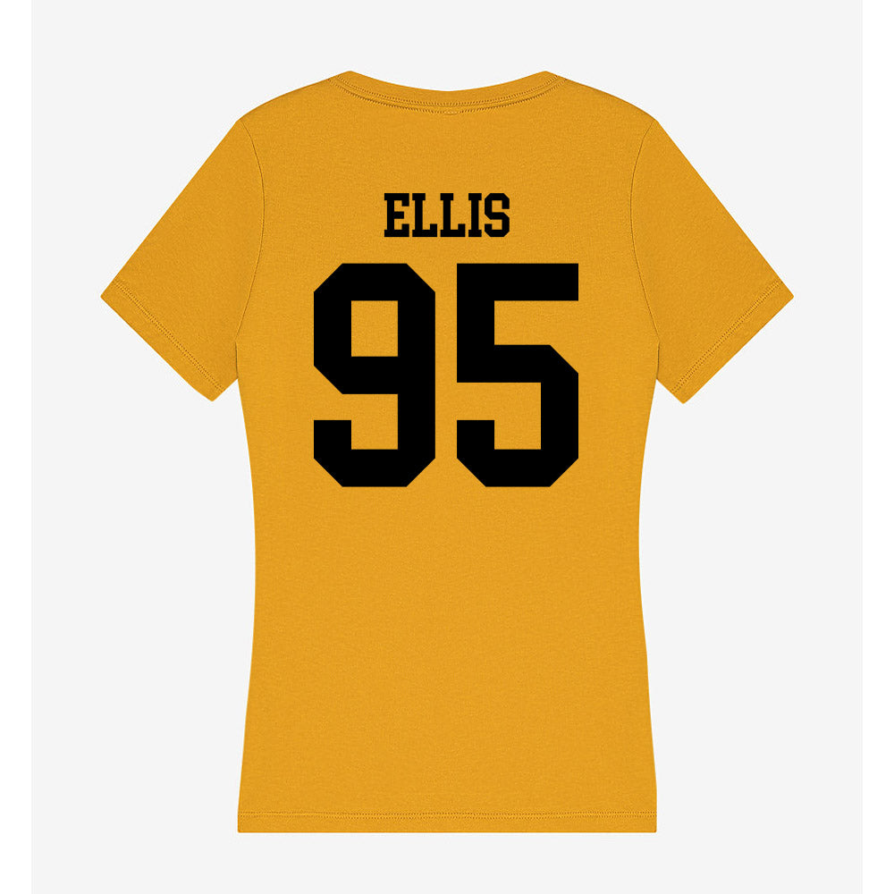 App State - NCAA Football : Kaden Ellis - Women's V-Neck T-Shirt-1