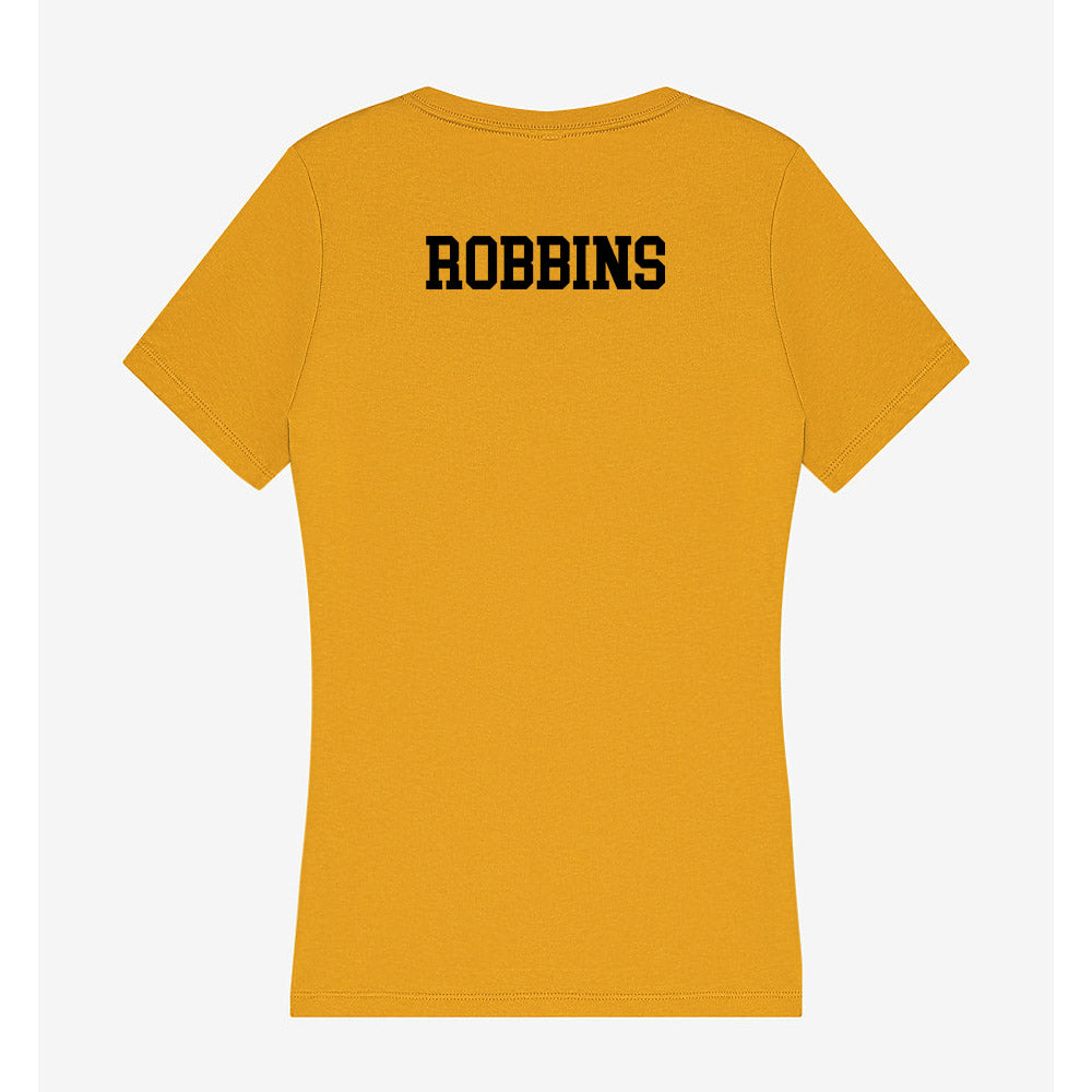 App State - NCAA Men's Track & Field : Brenden Robbins - Women's V-Neck T-Shirt-1