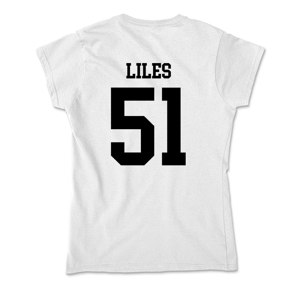 App State - NCAA Football : Kj Liles - Soft Style Women’s T-Shirt-1