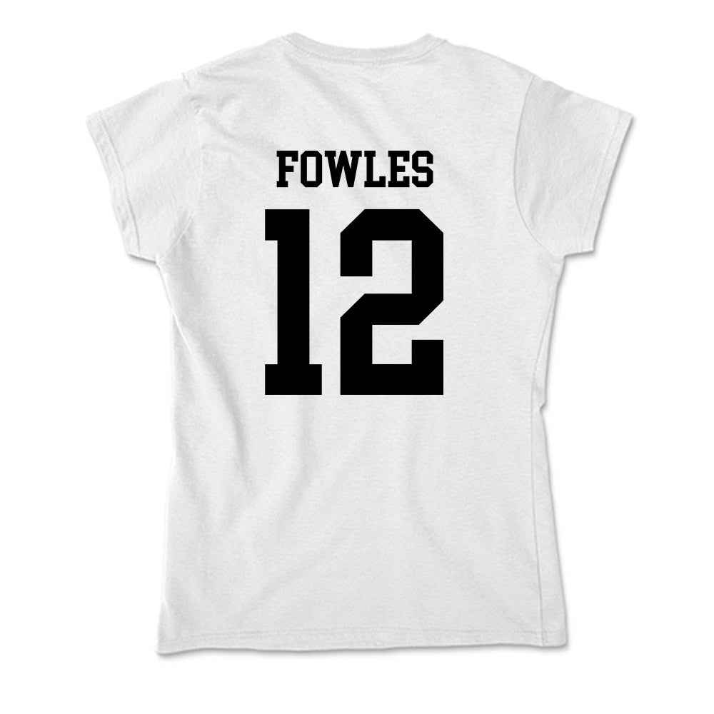 App State - NCAA Football : William Fowles - Soft Style Women’s T-Shirt-1