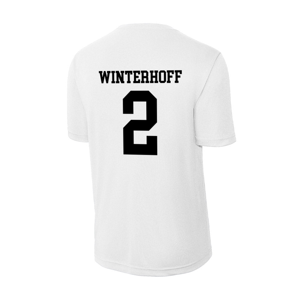 App State - NCAA Women's Volleyball : Maya Winterhoff - Activewear T-Shirt-1