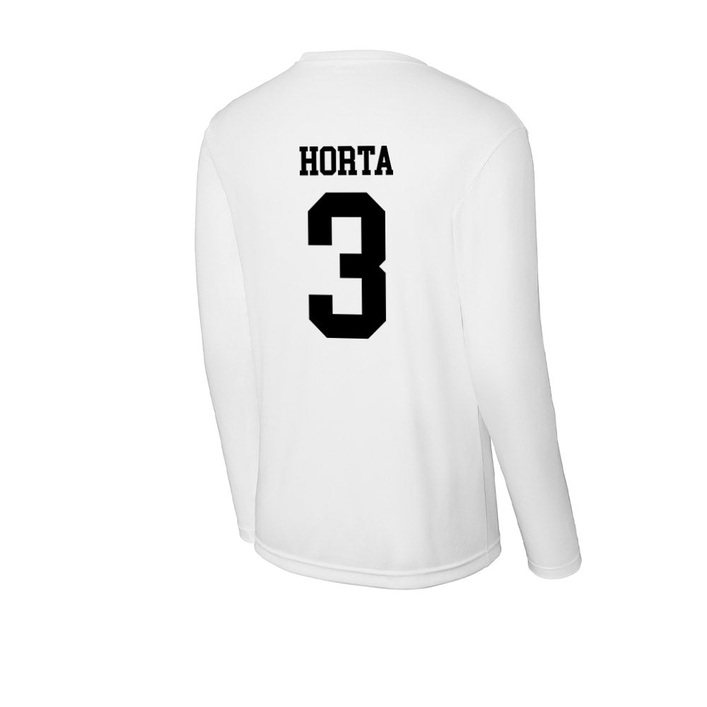 App State - NCAA Women's Volleyball : Julianna Horta - Activewear Long Sleeve T-Shirt-1