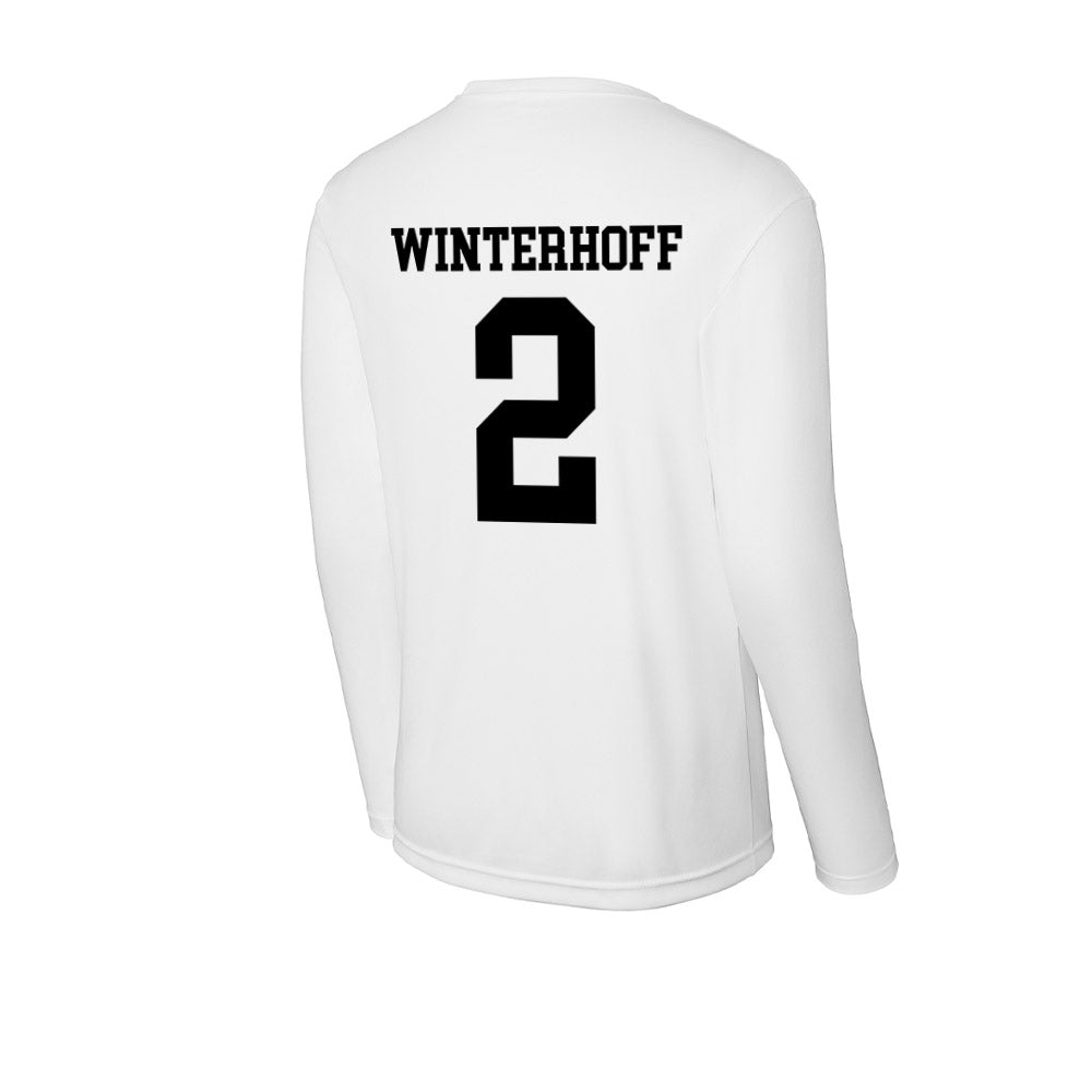 App State - NCAA Women's Volleyball : Maya Winterhoff - Activewear Long Sleeve T-Shirt-1