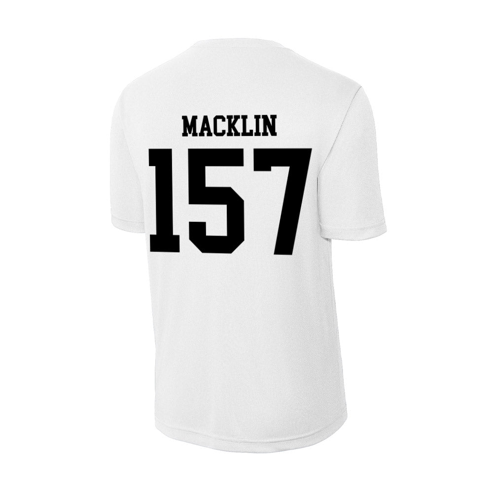 App State - NCAA Wrestling : Desmond Macklin - Activewear T-Shirt-1
