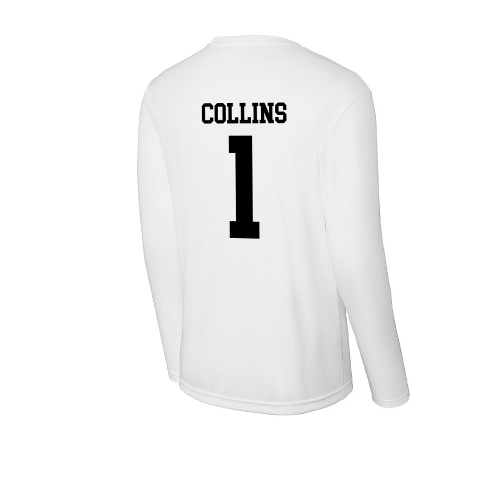 App State - NCAA Football : Shawn Collins - Activewear Long Sleeve T-Shirt-1