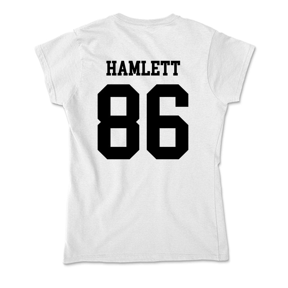 App State - NCAA Football : Kanen Hamlett - Soft Style Women’s T-Shirt-1