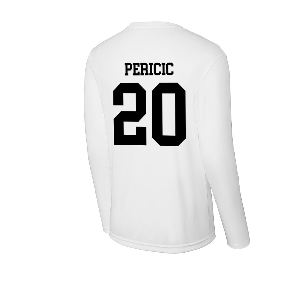 App State - NCAA Women's Basketball : Elena Pericic - Activewear Long Sleeve T-Shirt-1