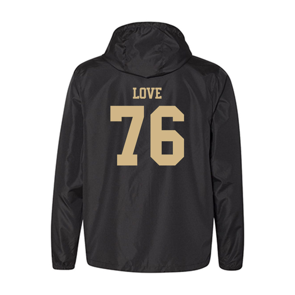 Tulsa - NCAA Football : Josh Love - Windbreaker-1