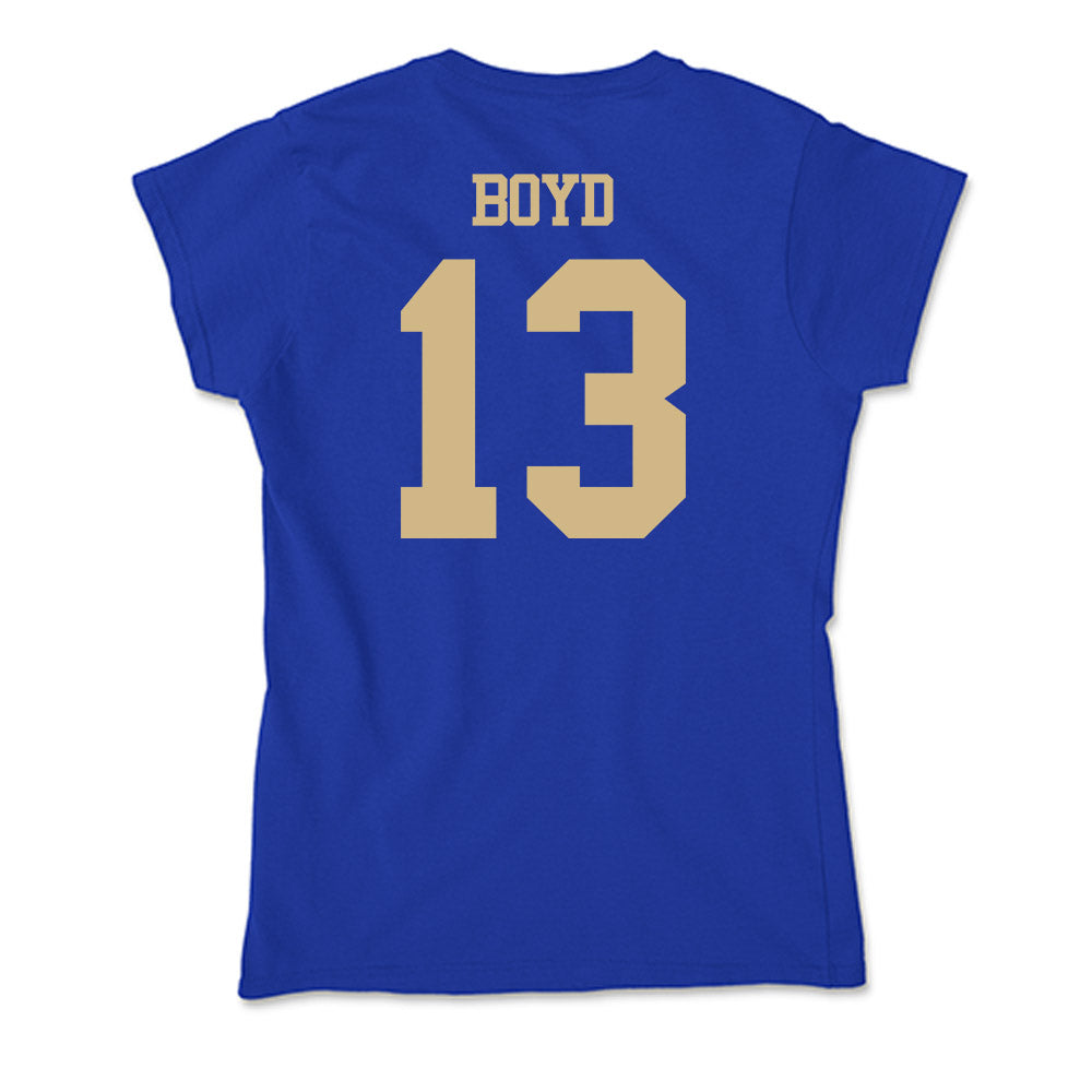 Tulsa - NCAA Women's Soccer : Presley Boyd - Soft Style Women’s T-Shirt-1