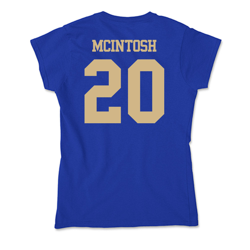 Tulsa - NCAA Football : RJ McIntosh - Soft Style Women’s T-Shirt-1