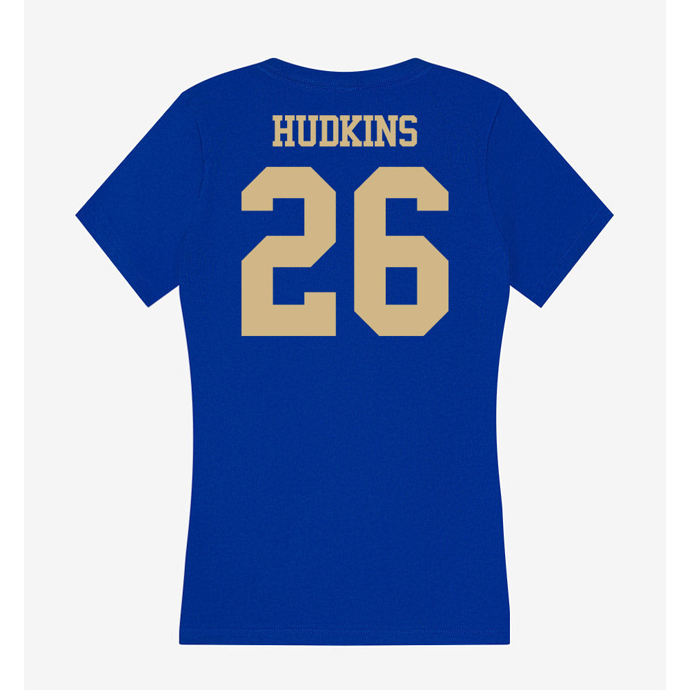 Tulsa - NCAA Women's Soccer : Avery Hudkins - Women's V-Neck T-Shirt-1