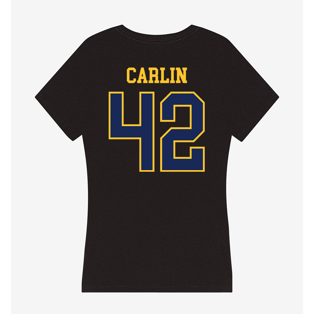 Marquette - NCAA Women's Lacrosse : Annabel Carlin - Women's V-Neck T-Shirt-1