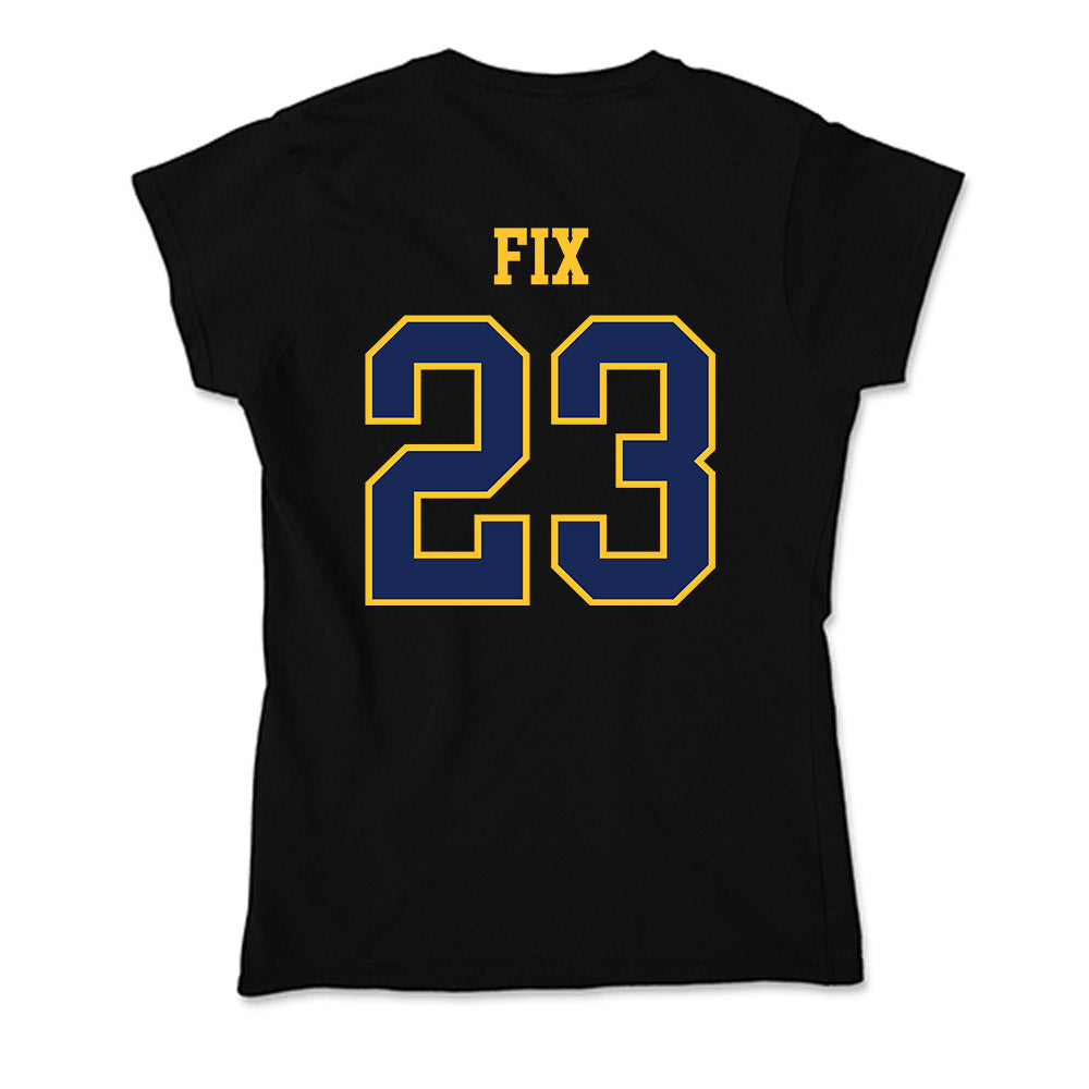 Marquette - NCAA Women's Soccer : Emily Fix - Soft Style Women’s T-Shirt-1