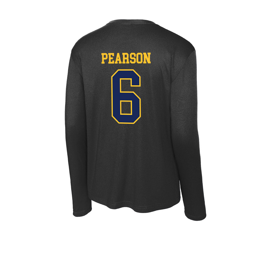 Marquette - NCAA Men's Basketball : Sheek Pearson - Activewear Long Sleeve T-Shirt-1