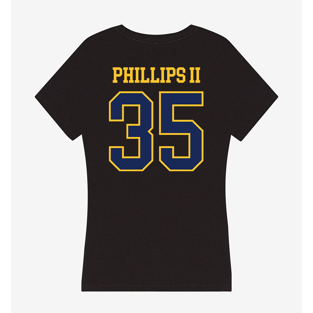 Marquette - NCAA Men's Basketball : Michael Phillips II - Women's V-Neck T-Shirt-1