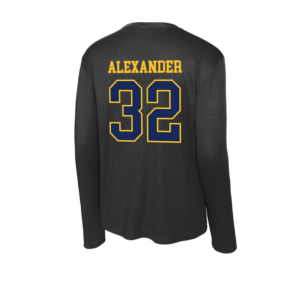 Marquette - NCAA Women's Lacrosse : Taylor Alexander - Activewear Long Sleeve T-Shirt-1