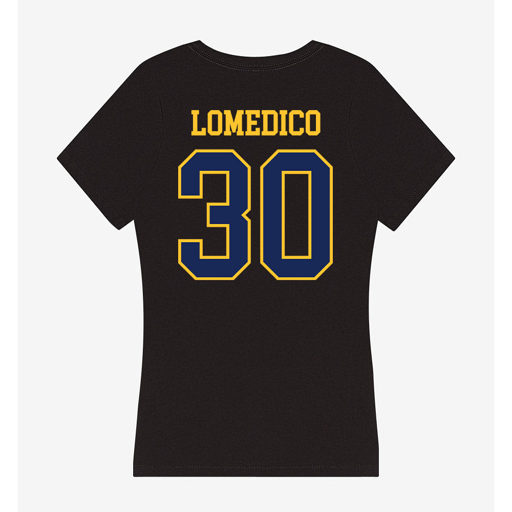 Marquette - NCAA Men's Lacrosse : Iggy LoMedico - Women's V-Neck T-Shirt-1