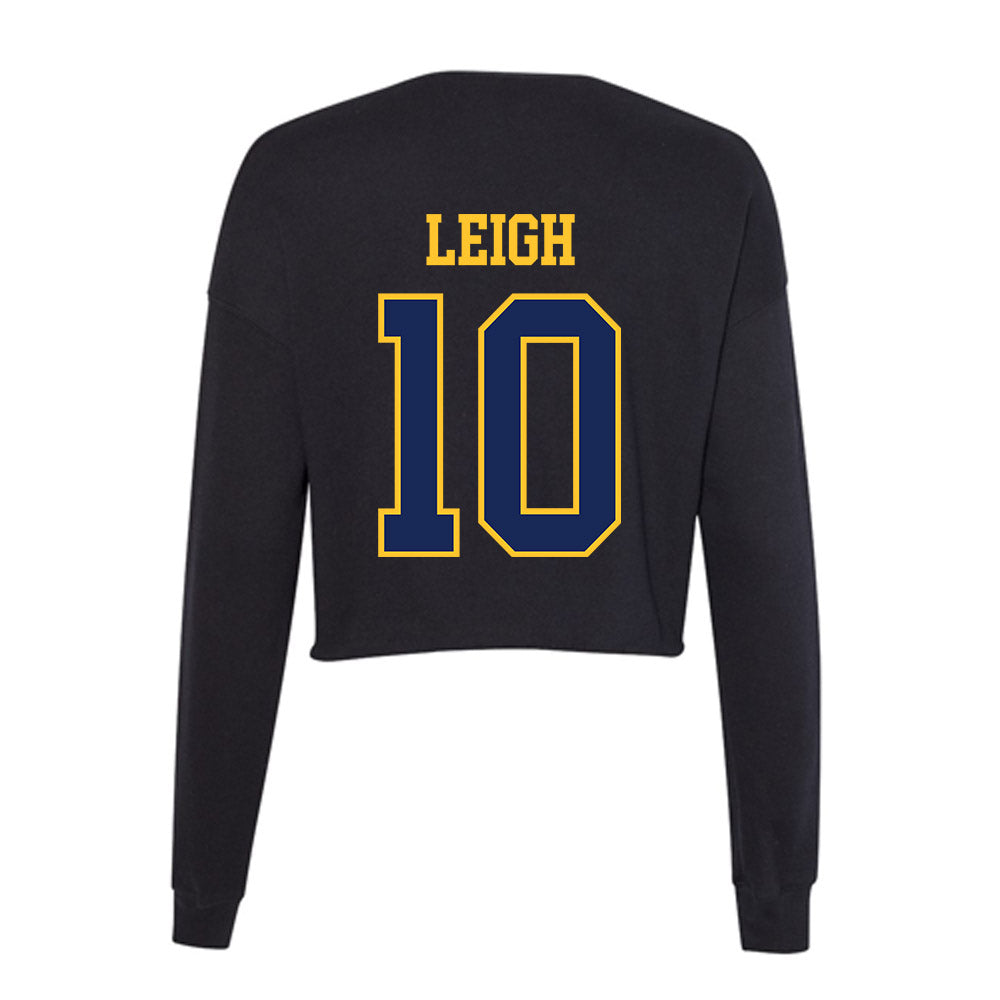 Marquette - NCAA Women's Soccer : Jocelyn Leigh - Women's Cropped Crew Fleece-1