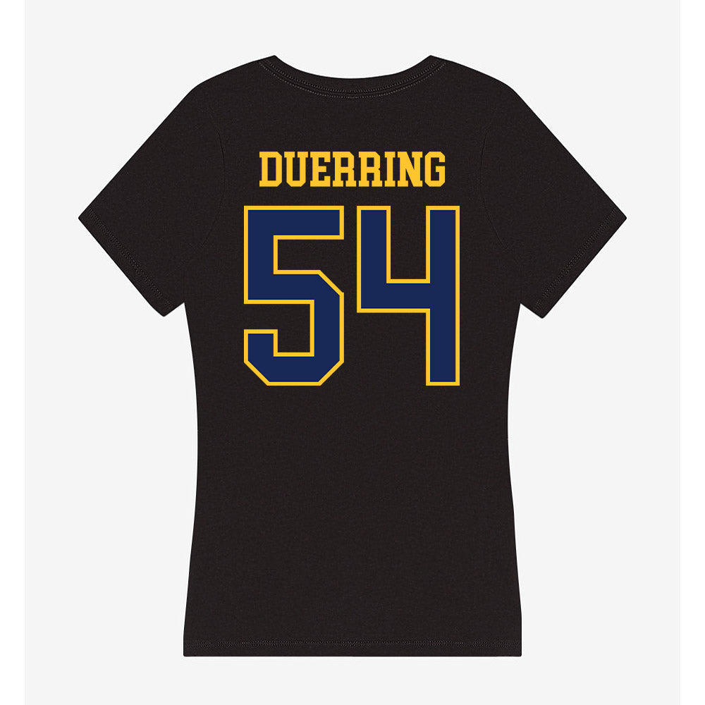 Marquette - NCAA Men's Lacrosse : Dylan Duerring - Women's V-Neck T-Shirt-1