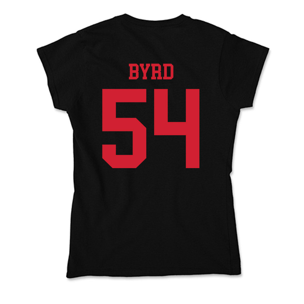 SMU - NCAA Football : Savion Byrd - Soft Style Women’s T-Shirt-1