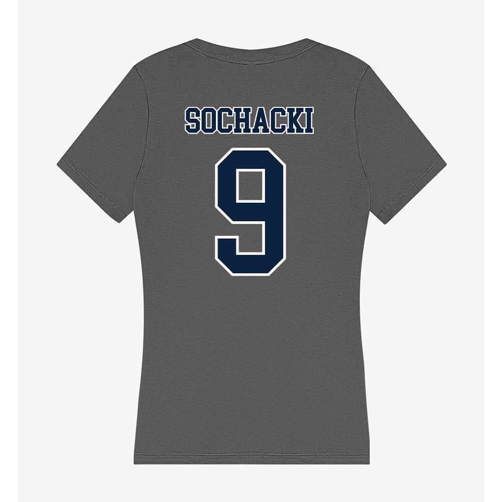 Xavier - NCAA Women's Soccer : Reese Sochacki - Women's V-Neck T-Shirt-1