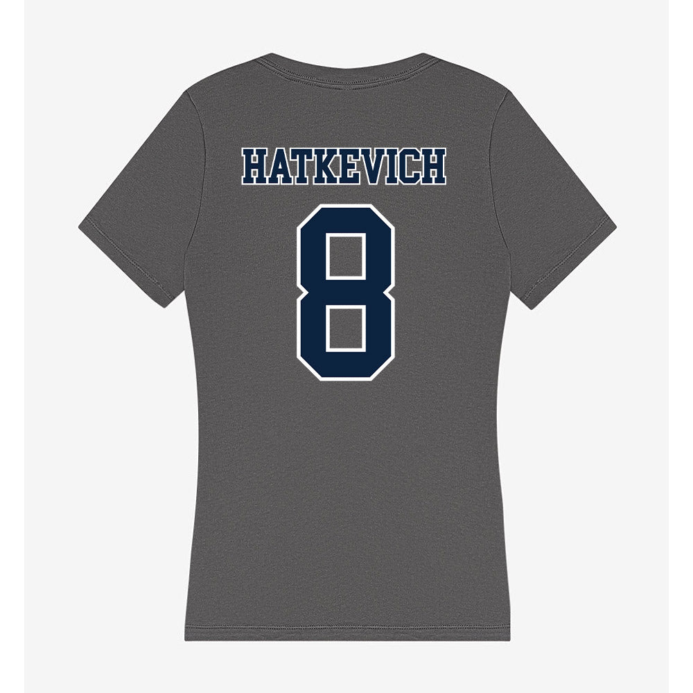 Xavier - NCAA Women's Volleyball : Macy Hatkevich - Women's V-Neck T-Shirt-1