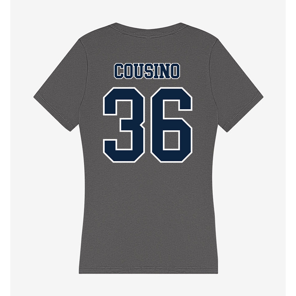 Xavier - NCAA Men's Soccer : Reece Cousino - Women's V-Neck T-Shirt-1