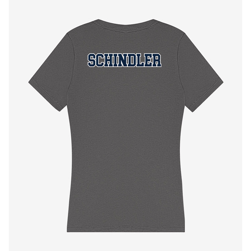 Xavier - NCAA Men's Track & Field : Luke Schindler - Women's V-Neck T-Shirt-1