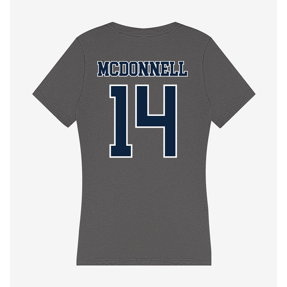 Xavier - NCAA Women's Lacrosse : Katelyn McDonnell - Women's V-Neck T-Shirt-1