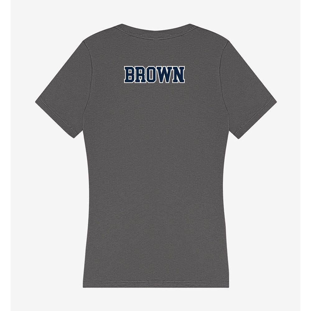 Xavier - NCAA Women's Track & Field : Rania Brown - Women's V-Neck T-Shirt-1