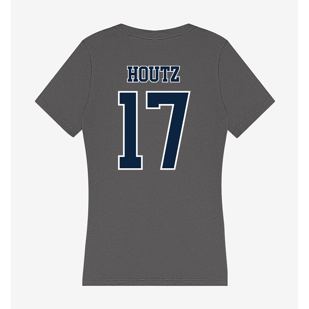 Xavier - NCAA Women's Soccer : Callie Houtz - Women's V-Neck T-Shirt-1