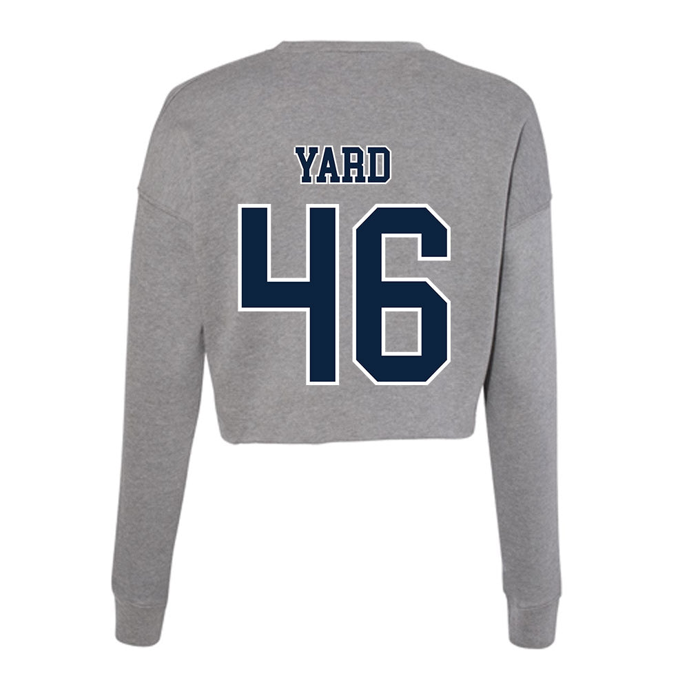 Xavier - NCAA Women's Lacrosse : Cameron Yard - Women's Cropped Crew Fleece-1