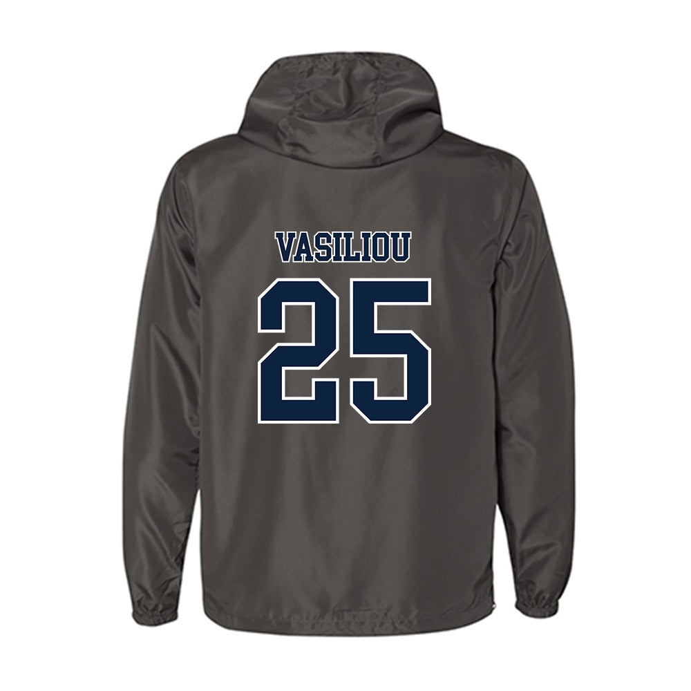 Xavier - NCAA Baseball : Evan Vasiliou - Windbreaker-1