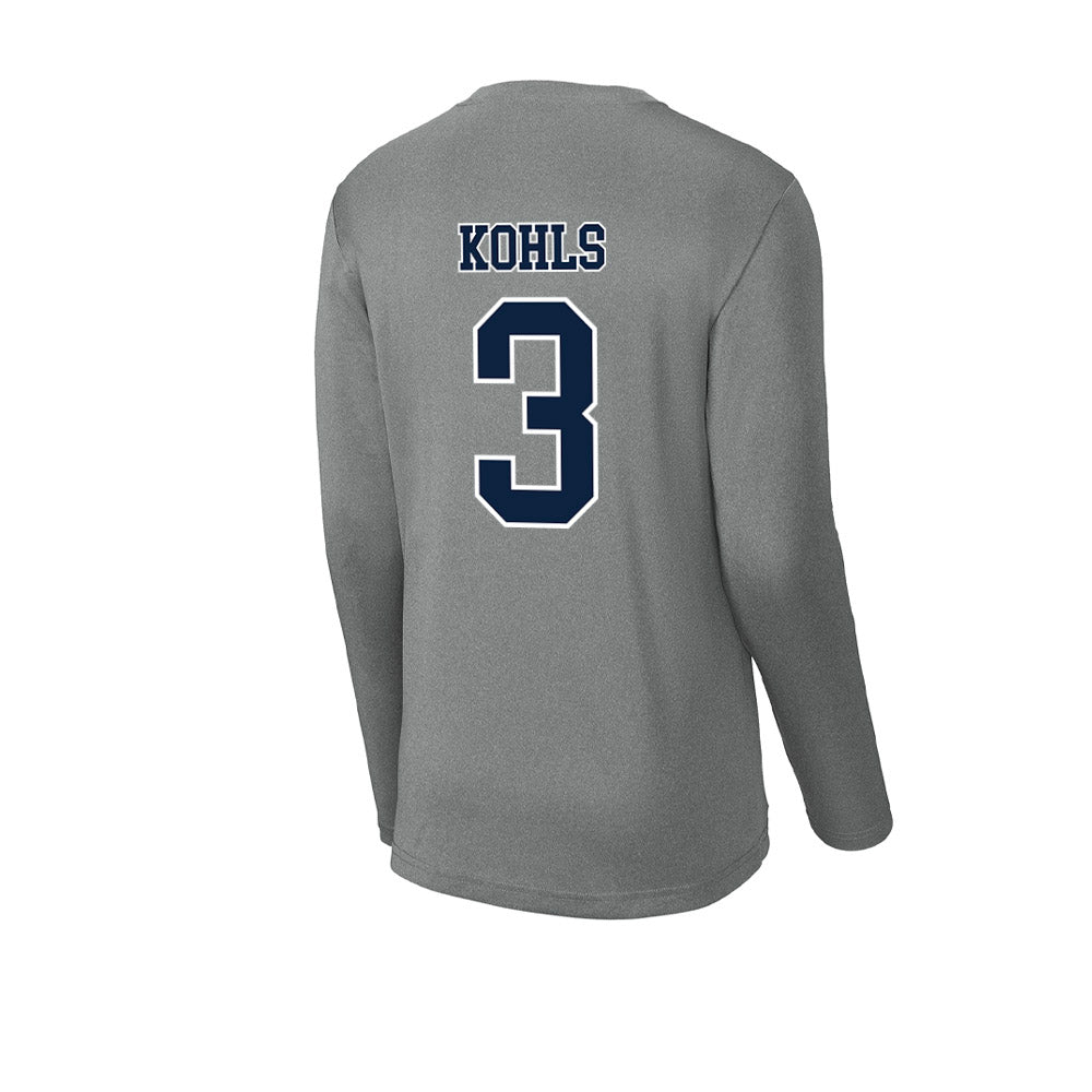 Xavier - NCAA Women's Soccer : Peyton Kohls - Activewear Long Sleeve T-Shirt-1