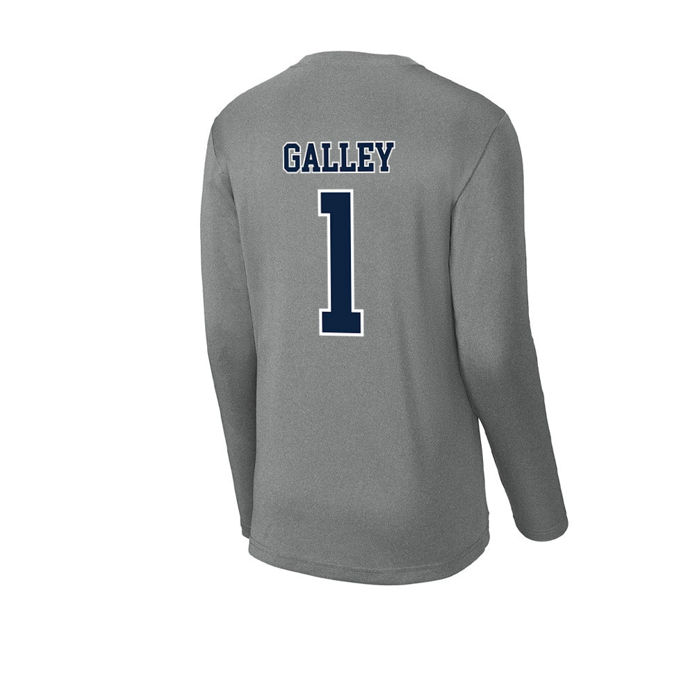 Xavier - NCAA Women's Soccer : Maria Galley - Activewear Long Sleeve T-Shirt-1