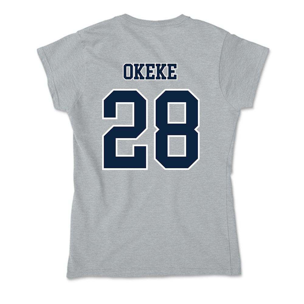 Xavier - NCAA Men's Soccer : Ekene Okeke - Soft Style Women’s T-Shirt-1