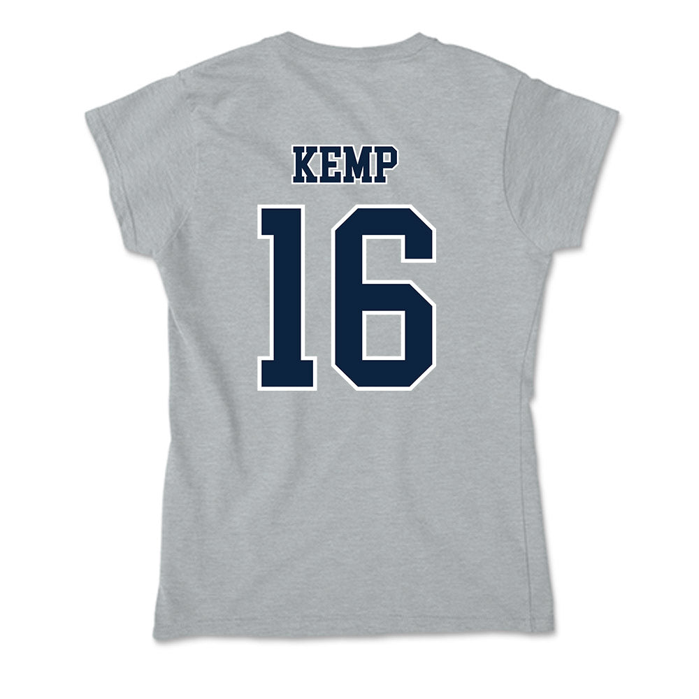 Xavier - NCAA Women's Volleyball : Margo Kemp - Soft Style Women’s T-Shirt-1