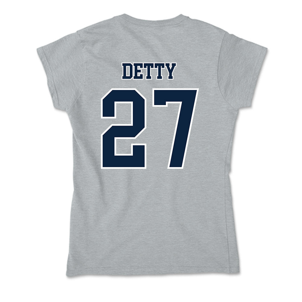 Xavier - NCAA Men's Soccer : Ely Detty - Soft Style Women’s T-Shirt-1