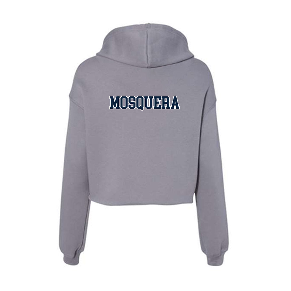 Xavier - NCAA Women's Track & Field : Mateo Mosquera - Women's Crop Fleece Hoodie-1