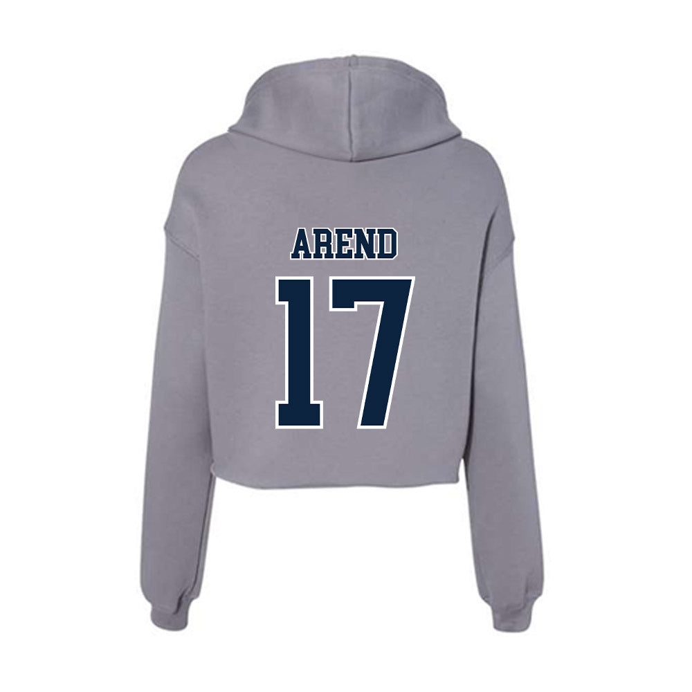 Xavier - NCAA Baseball : Joey Arend - Women's Crop Fleece Hoodie-1