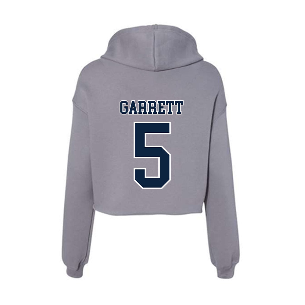 Xavier - NCAA Women's Soccer : Nastassja Garrett - Women's Crop Fleece Hoodie-1